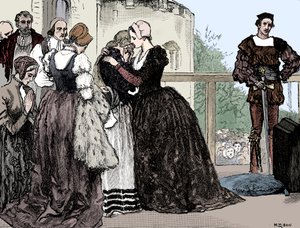 Die Hinrichtung von Anne Boleyn, 1536 von Unbekannt
