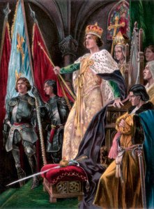 Die Ermahnung an Edward IV, Westminster, 29. Juni 1461, 1902 von Unbekannt