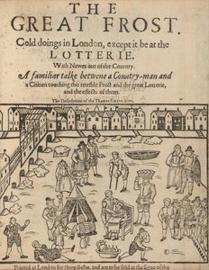 Der große Frost in London, 1608