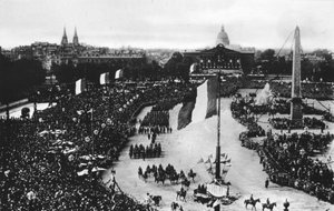 Die große Siegesparade, Paris, Frankreich, 14. Juli 1919 von Unbekannt
