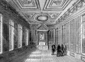 Das Innere des Palastgerichts des Marshalsea, 1800