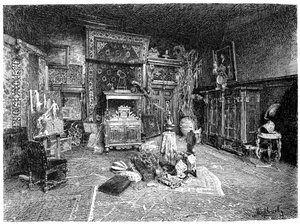 Das kleine Atelier von Hans Makart, Wien, Österreich, ca. 1880-1882 von Unbekannt