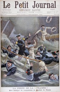 Der Verlust des französischen Zerstörers Framee, 1900
