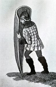 Der militärische Pourpoint, 15. Jahrhundert, 1910 von Unbekannt