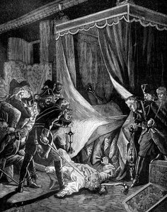 Die Ermordung von Zar Paul I. von Russland, März 1801, 1882-1884