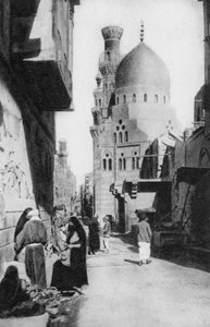 Das einheimische Viertel, Kairo, Ägypten, um 1920er Jahre