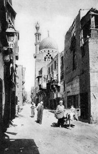 Das einheimische Viertel, Kairo, Ägypten, um 1920er