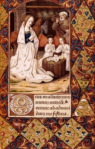 Die Geburt Christi (Miniatur)