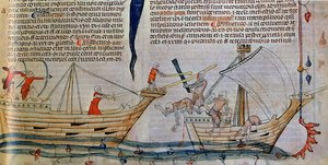 Die Seeschlacht, ca. 1340