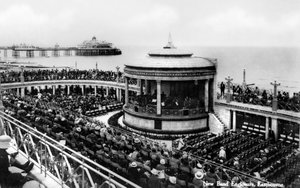 Das neue Bandgehäuse, Eastbourne, East Sussex, frühes 20. Jahrhundert