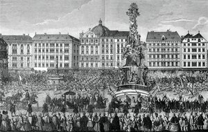 Der Treueeid auf Maria Theresia als Erzherzogin von Österreich, 22. November 1740, 1903 von Unbekannt