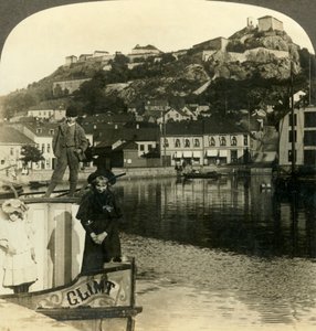 Die alte Festung von Fredrikshald, Norwegen, ca. 1905 von Unbekannt