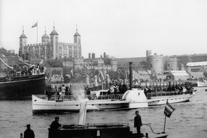 Die Eröffnung der Tower Bridge, London, 1894 von Unbekannt