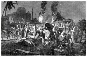 Die Überlandroute, Boulak, Ägypten, 1900 von Unbekannt