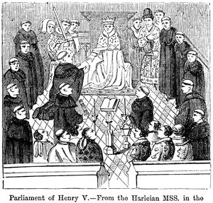Das Parlament von König Heinrich V 1387-1422