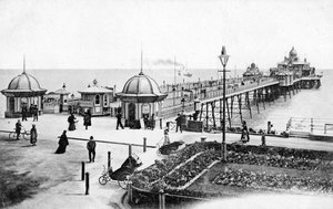 Der Pier in Eastbourne, East Sussex, ca. 1900er-1920er Jahre von Unbekannt
