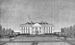 Das Präsidentenhaus, Nordportikus, USA, 1834 1908