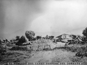 Die Stadt Caney nach dem Kampf, 1898, 1920er Jahre