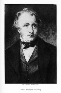 Thomas Babington, britischer Dichter, Historiker und Whig-Politiker, 19. Jahrhundert