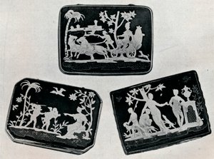 Drei Schnupftabakdosen von Unbekannt