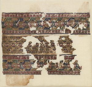 Tiraz mit Guilloche-Bändern, 1075-1125
