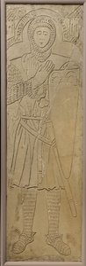 Grabfigur von Jacquelin de Ferrière, ca. 1275-1300 von Unbekannt