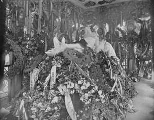 Grab von Juarez, San Fernando Friedhof, Mexiko-Stadt, um 1897 von Unbekannt