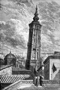 Torre Nueva, Zaragoza, Spanien, 1929