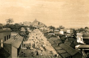 Stadt und Festung von Trichinopoly, Indien von Unbekannt