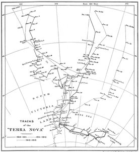 Spuren der Terra Nova, 1910-1913, 1913 von Unbekannt