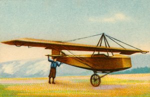 Schulungssegelflugzeug an der Grunau Segelflugschule, Deutschland, 1932