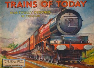 Züge von heute: Der Royal Scot, L.M.S. Euston nach Glasgow, 1940 von Unbekannt