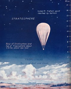 Reise 14 Meilen hoch in die Stratosphäre, 1935 von Unbekannt