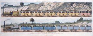 Reisen auf der Liverpool und Manchester Eisenbahn von Unbekannt