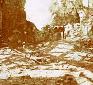 Schützengräben, Pervijze, Flandern, Belgien, um 1914-1918 von Unbekannt