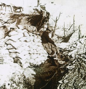 Schützengräben, um 1914-1918