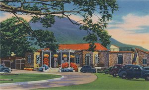 Trinidad Country Club, Trinidad, B.W.I., ca. 1940er Jahre