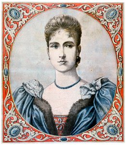 Zarin Alexandra, Kaiserin von Russland, 1894 von Unbekannt