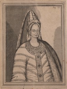 Zarin Irina Godunova, die Frau von Zar Feodor I. von Russland von Unbekannt
