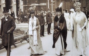 Zarin Maria Fjodorowna von Russland besucht Großbritannien, 1890er von Unbekannt