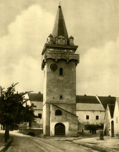 Türkenturm, Breitenbrunn, Burgenland, Österreich, ca. 1935 von Unbekannt