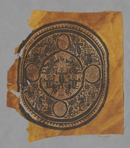 Tunika-Fragment mit Segmentum, 400er - 600er Jahre