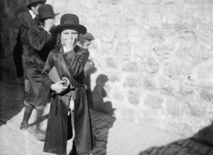 Typen an der Klagemauer, ca. 1934-1939 von Unbekannt