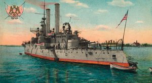 US-Schlachtschiff Iowa, um 1908 von Unbekannt