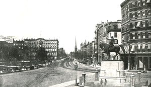 Union Square, New York, USA, 1895 von Unbekannt