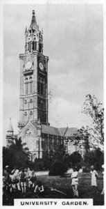 Universitätsgarten, Bombay, Indien, ca. 1925