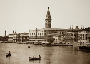 Ohne Titel 99 [Dogenpalast und Canal Grande, Venedig] von Unbekannt