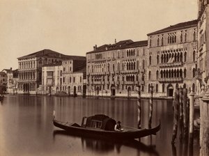 Unbetitelte venezianische Gondel