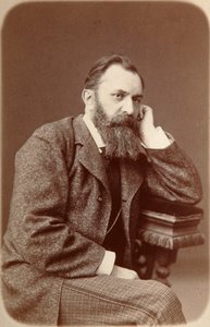 Wassili Perow, russischer Künstler, 1880 von Unbekannt