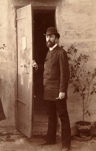 Wassili Polenow, russischer Künstler, 1884 von Unbekannt